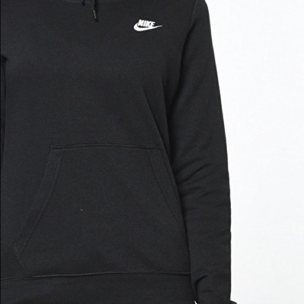 Nike Womens Size XS Black Pullover Hoodie Sweater - Picture 5 of 6